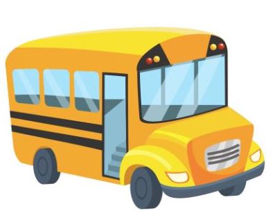 School Bus Caroon Image