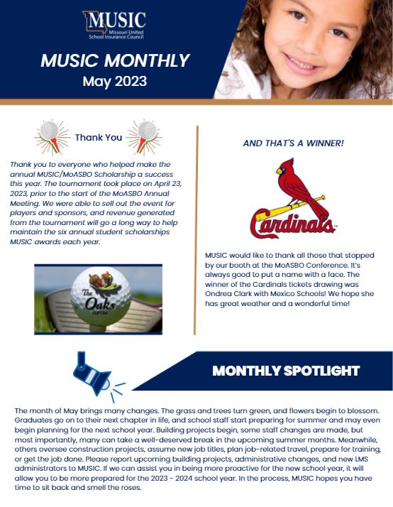 MUSIC Monthly - May Edition